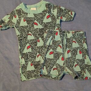 Hanna Andersson Shark Print Pajama Set